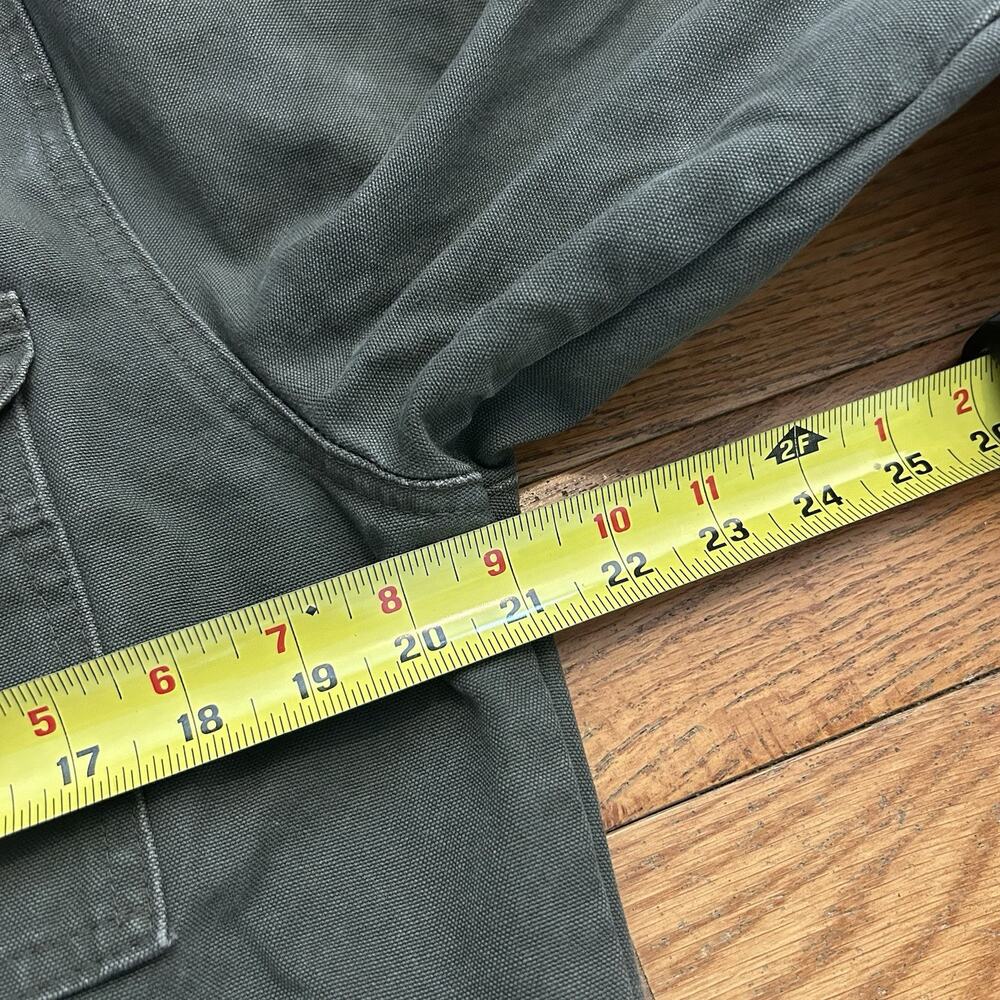 Vintage Filson Duck Canvas Cargo Field Military Button Up Shirt Jacket Medium - Picture 6 of 7